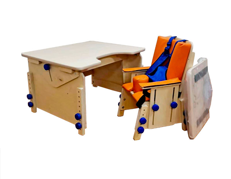 Опора для сидения в комплекте со столиком и партой  "Егорка" фото 1
