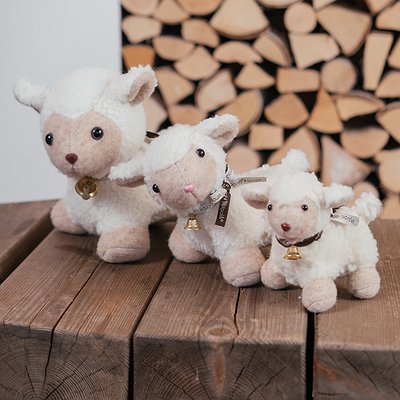 Сувенир "Овечка Бонни" (с колокольчиком) фото 1