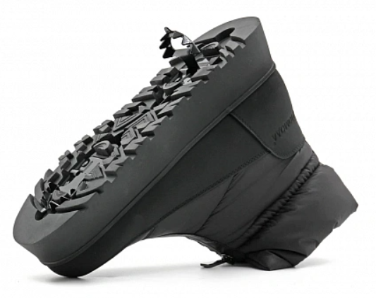 Дутики ортопедические женские зимние Ортомода 88002-Т-901 черные увеличенной полноты фото 5