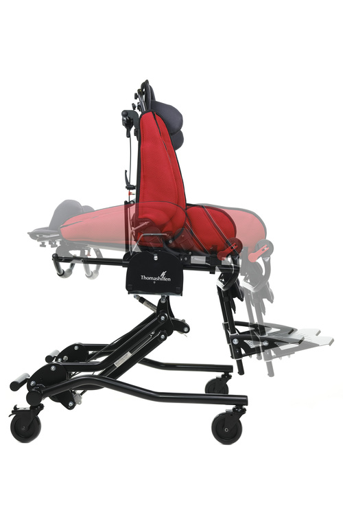 Коляска комнатная Thomashilfen EASyS Advantage на раме Q (Hi-Low) фото 9