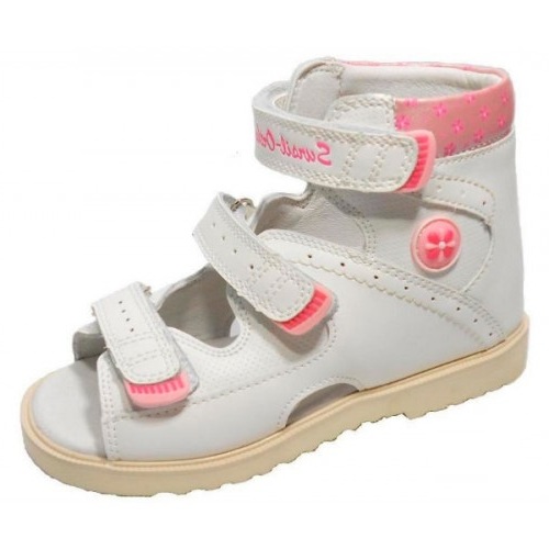 Сандалии ортопедические белый 13-115 фото 1