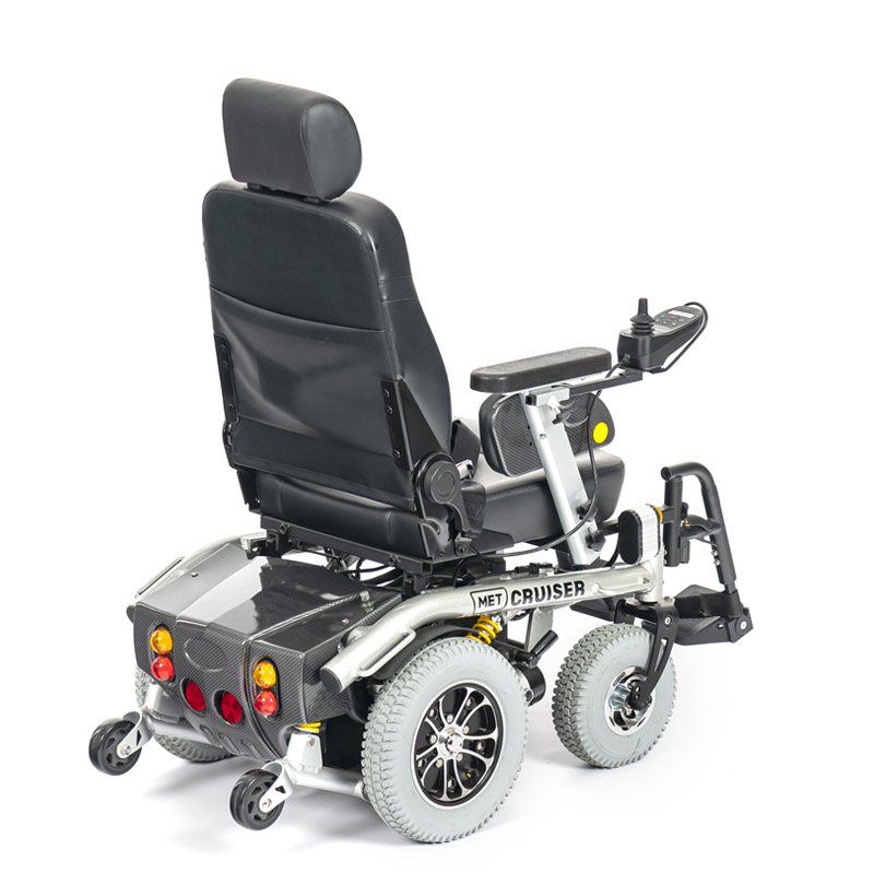 Электрическая кресло-коляска MET CRUISER 21 черная фото 2