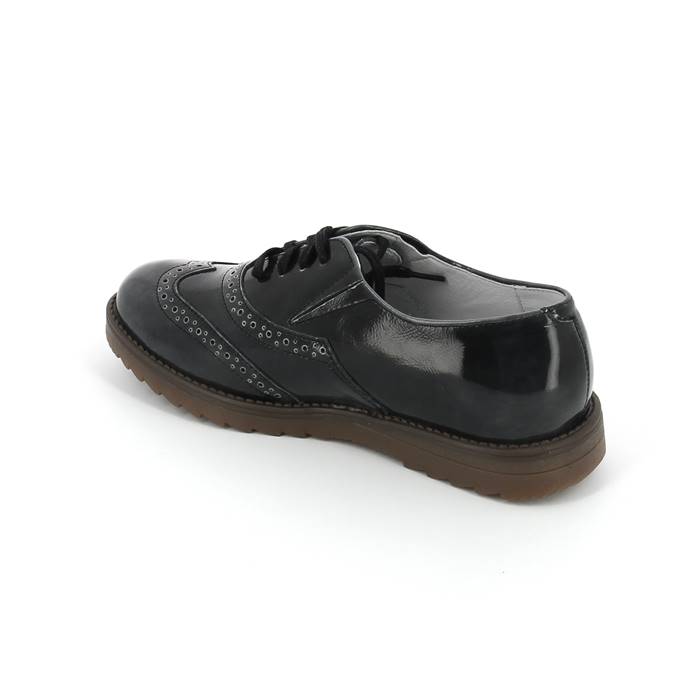 Полуботинки школьные  30003/2-КП-81 (серо-черный) фото 2