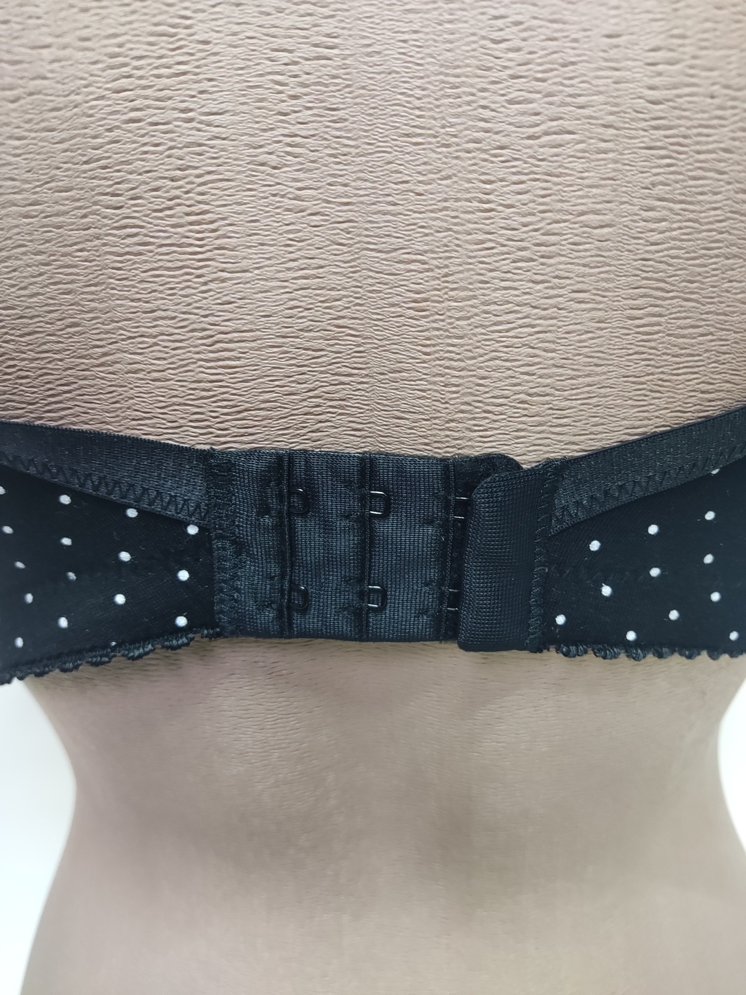 Бюстгальтер после мастэктомии Черный с белыми точками ЛФ0907-1 П01 фото 8