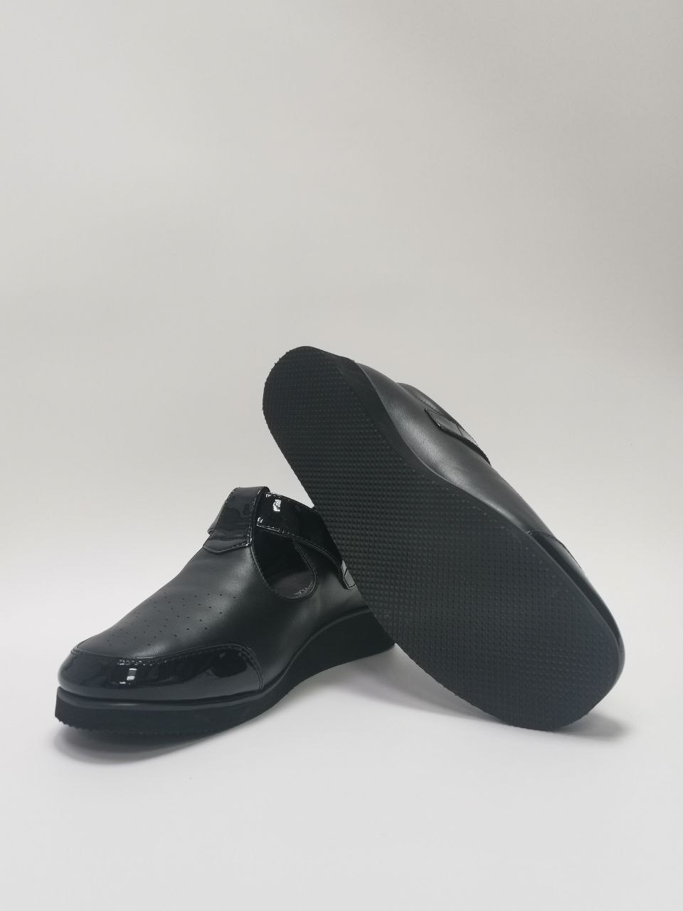 Полуботинки осенние женские цв. черный 8502-Л-501 СД фото 4