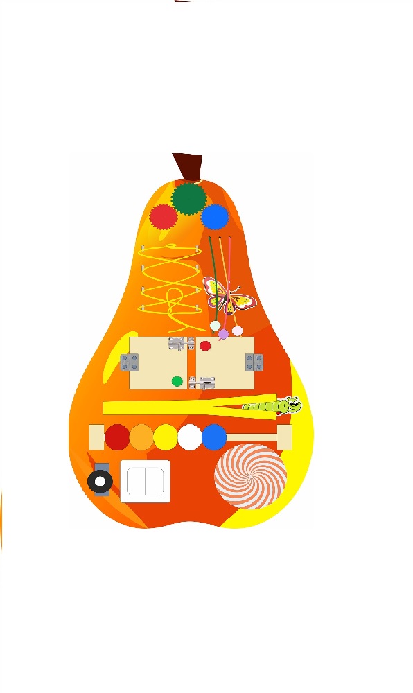 Бизибор Груша, серия Фрукты фото 1