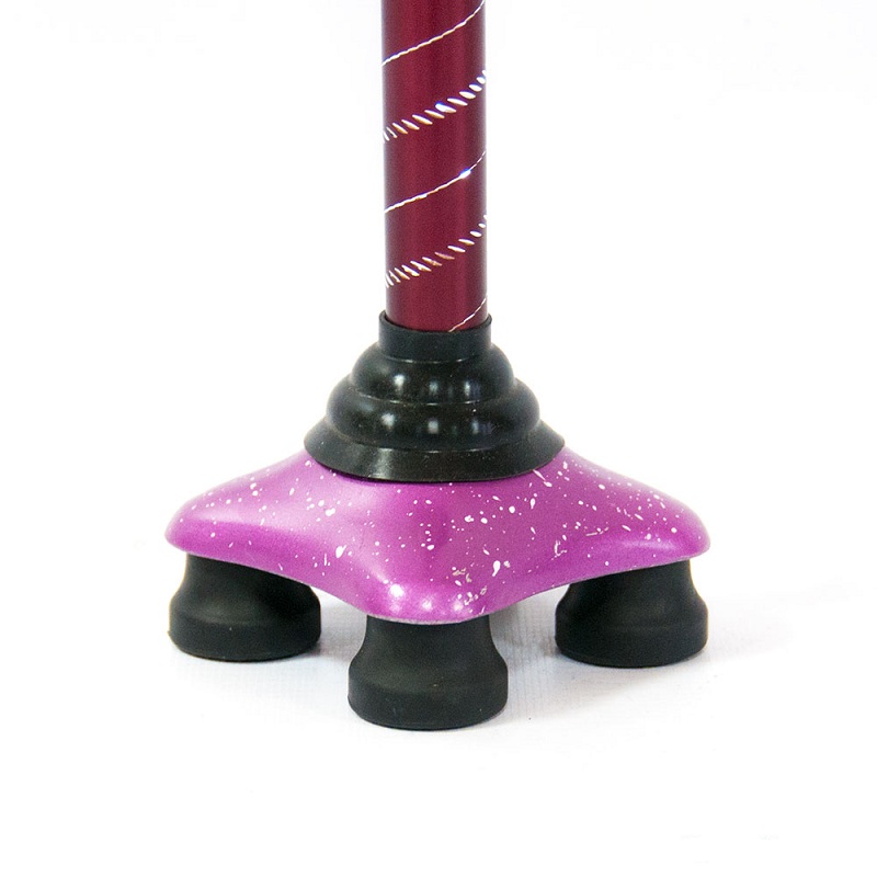 Трость четырехопорная ТР4 (Спираль)  фото 3