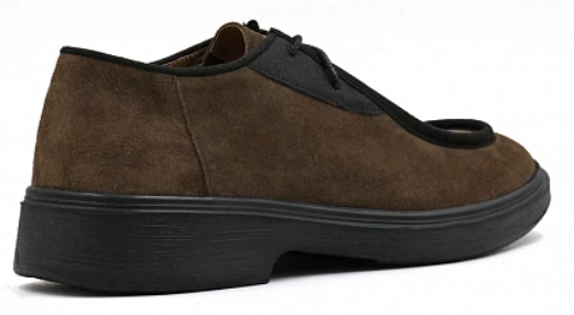 Полуботинки мужские (сложная ортопед. обувь без утепленной подкладки) цв.коричневый 97243-СВ-002 фото 4