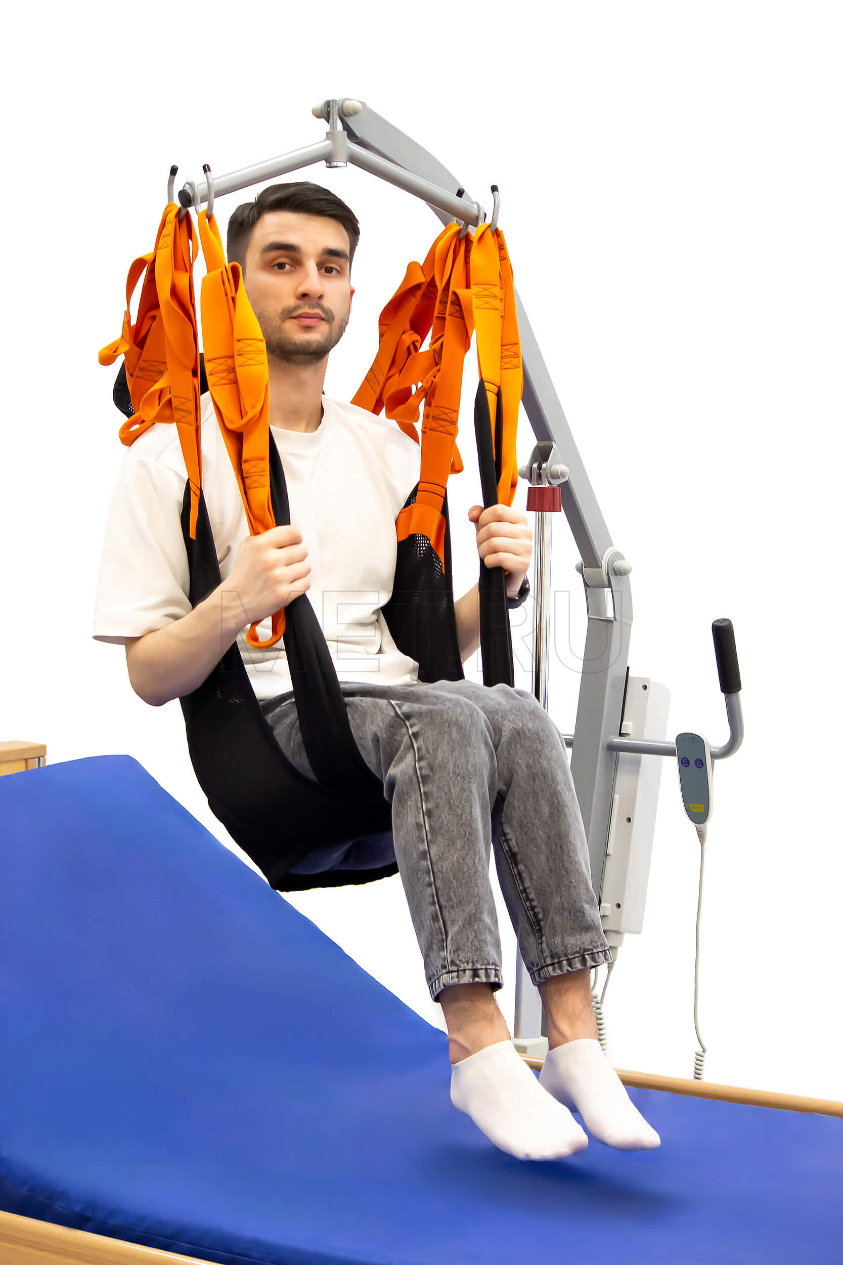 Подвес-гамак для подъемника универсальный МЕТ RS-300 Strong (черный) фото 1