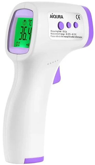 Термометр бесконтактный инфракрасный Aiqura AD801 фото 3