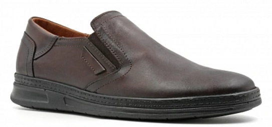 Обувь ортопедическая сложная полуботинки мужские цв.коричневый 92470-Х-002 фото 1