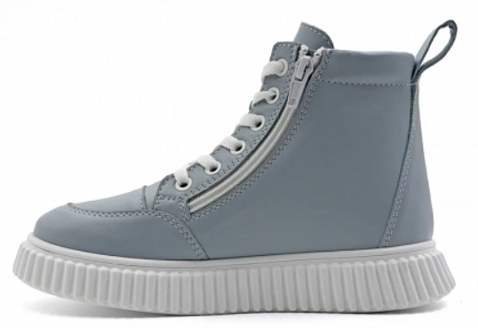 Ботинки ортопедические подростковые с высоким берцем Ортомода 43070-Х-017 ДЦП кожаные фото 2